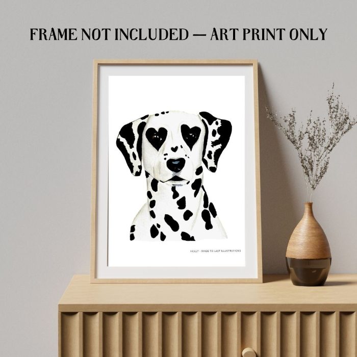 Dalmatian - Art Print — by Made to Last Illustrations — Print