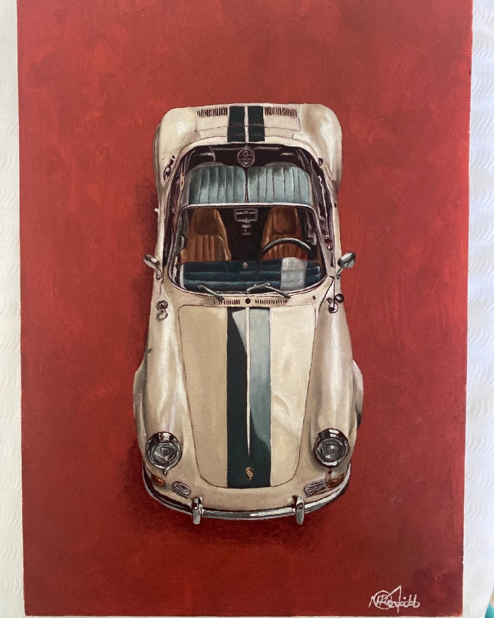 Porsche — by Nancy Revill — Painting