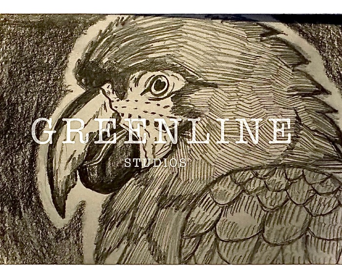 Feathers of a parrot — by GreenLineStudios — Print
