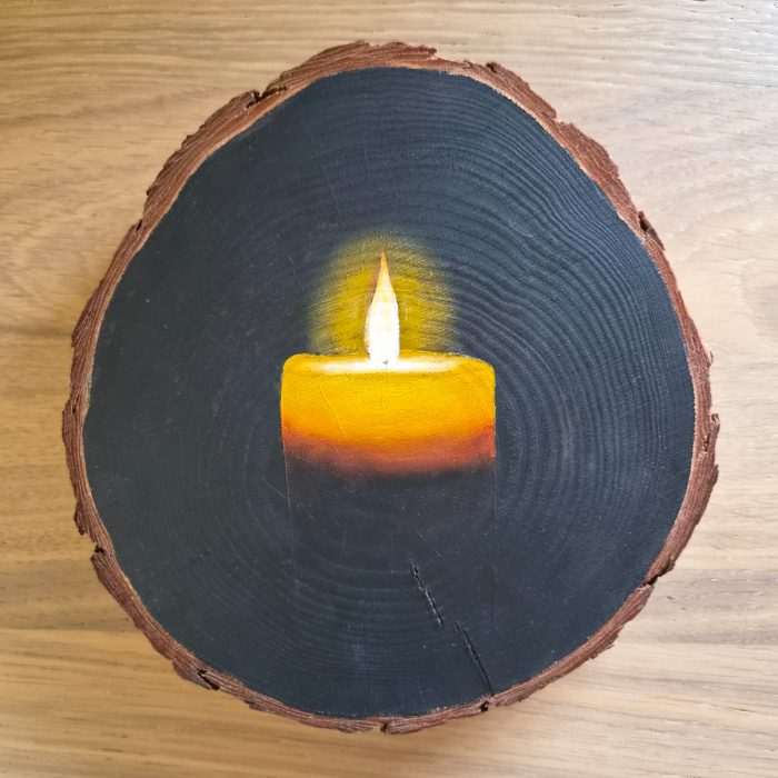 Into the darkness — by Shannon — Painting