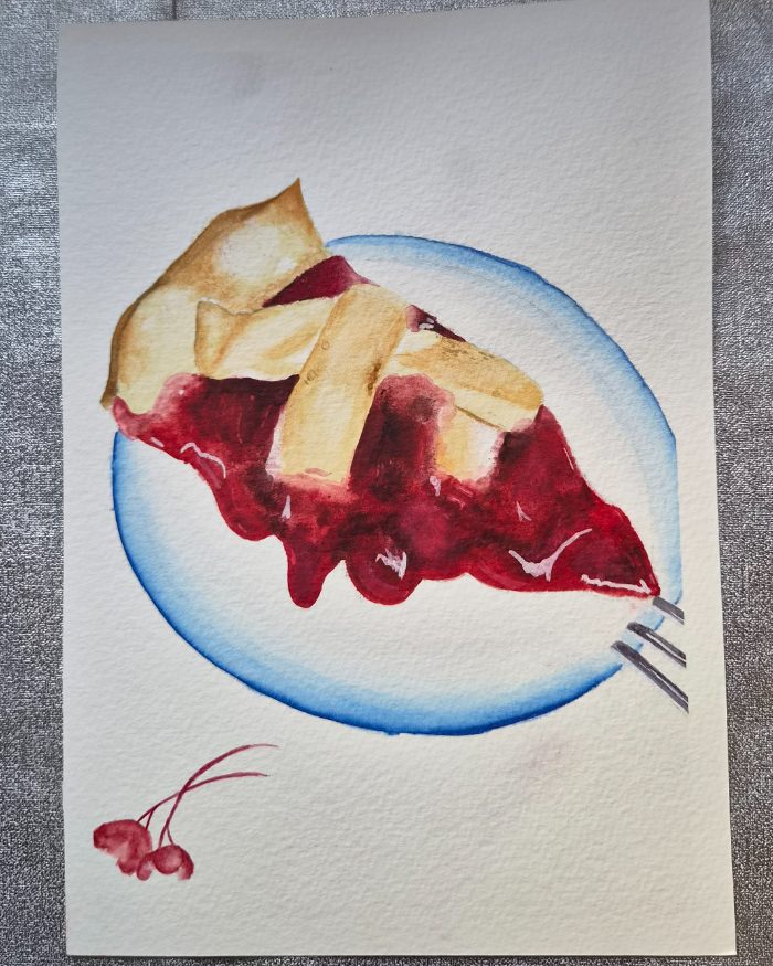 Berry pie — by Shannon — Painting
