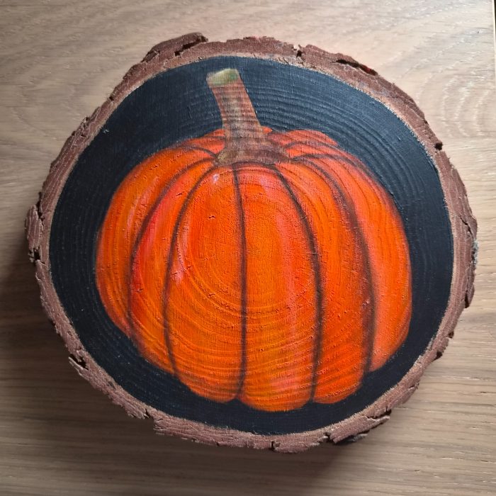 Gothic pumpkin — by Shannon — Painting