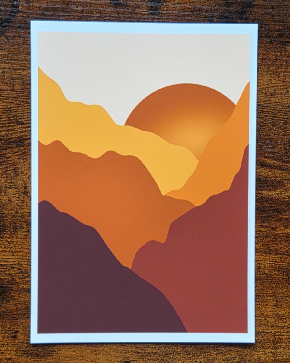 Desert mountain — by Shannon — Painting