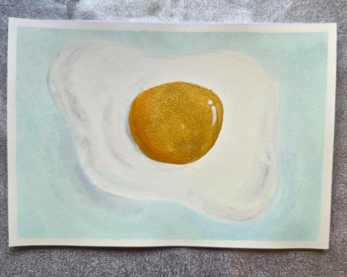 The perfect egg — by Shannon — Painting