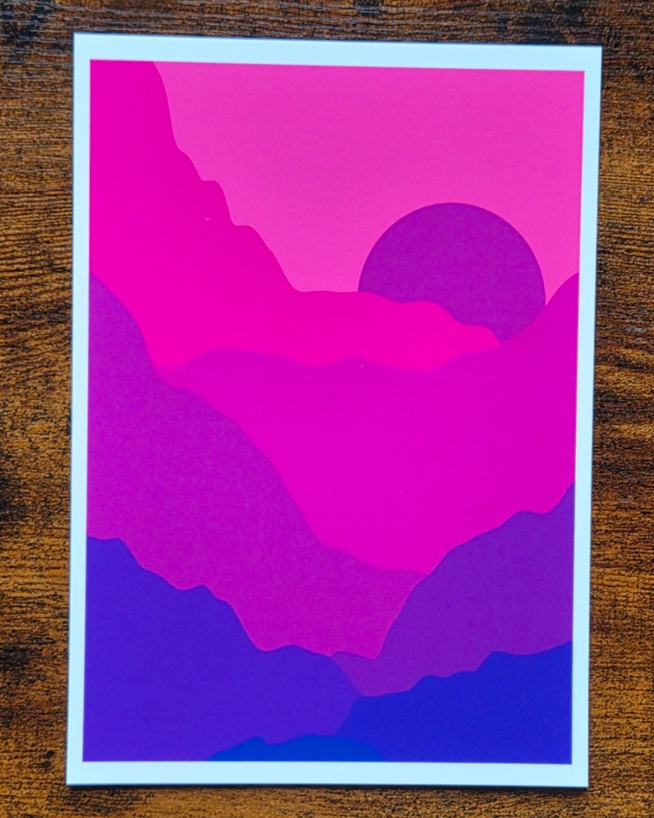 Pink skies — by Shannon — Print