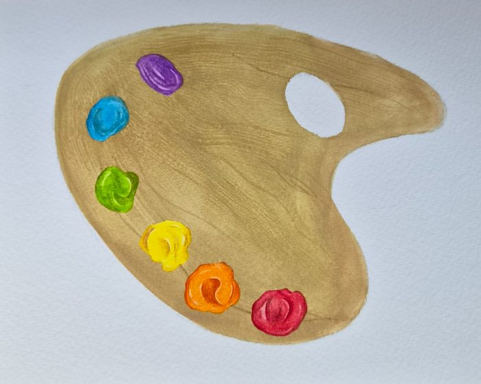 Painters palette — by Shannon — Painting