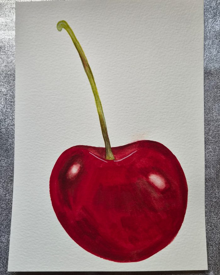 Yummy cherry — by Shannon — Painting