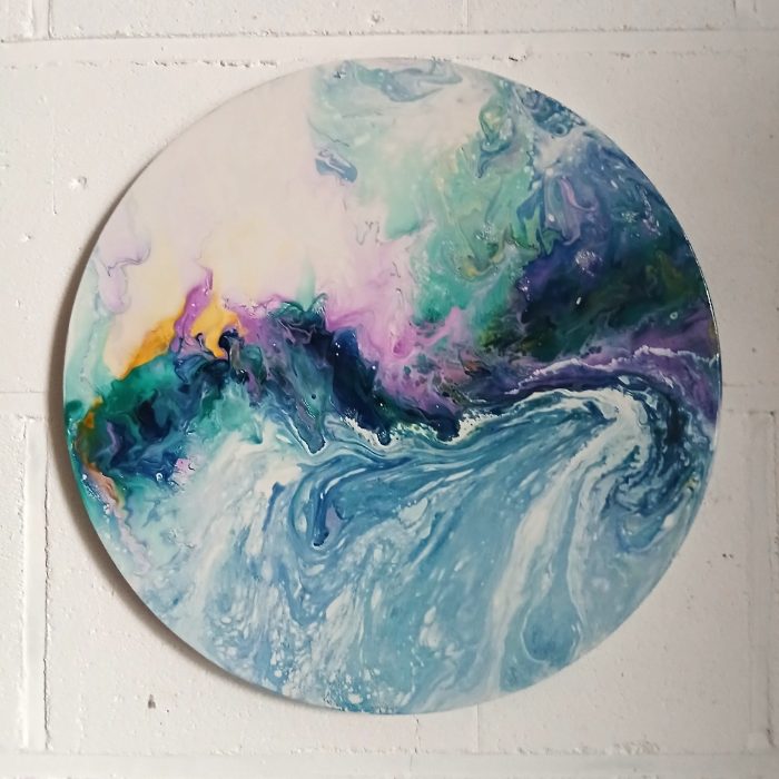 Waves of Time — by Alison — Painting