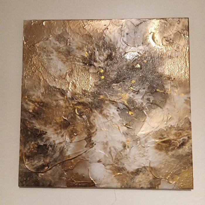 Golden Thought — by Alison — Painting