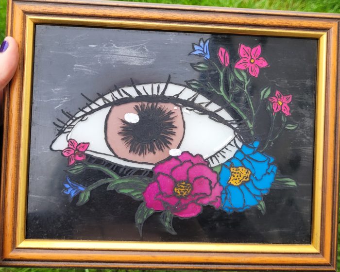 Floral Eye — by Indie — Painting