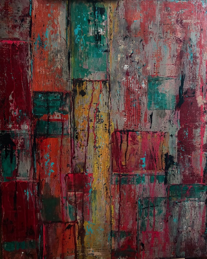 Atomic — by Angharad thorpe — Painting