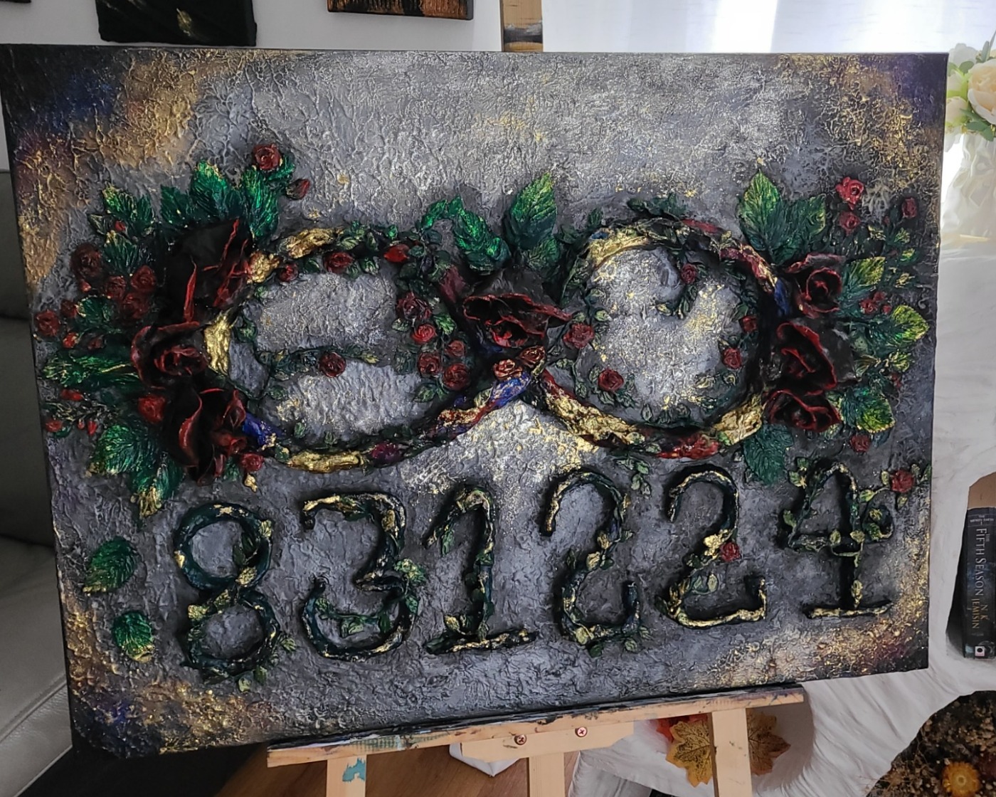 831224.❤️ — by Angela Izabela Constantinoiu — Painting