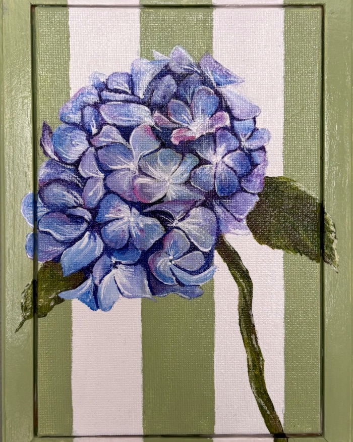 hydrangea one — by KiraaArt — Painting