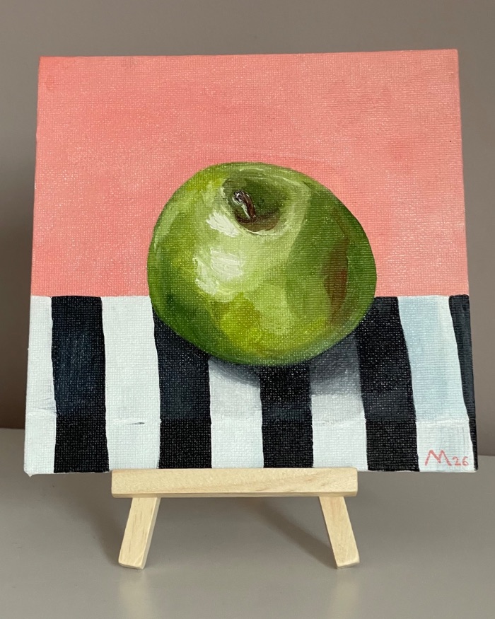 The Green Apple — by Madara — Painting