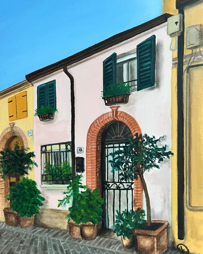 Borgo San Giuliano, Rimini — by Dawn Elliott — Painting