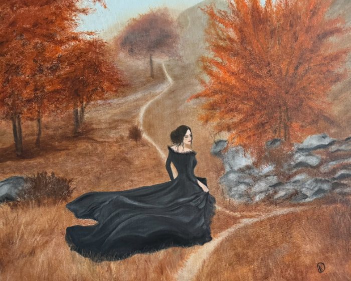 Ashes of October — by Dawn Elliott — Painting