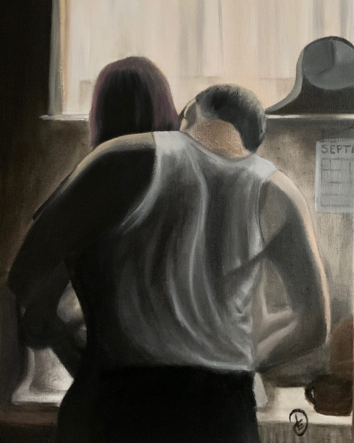 Kitchen Sink Drama — by Dawn Elliott — Painting