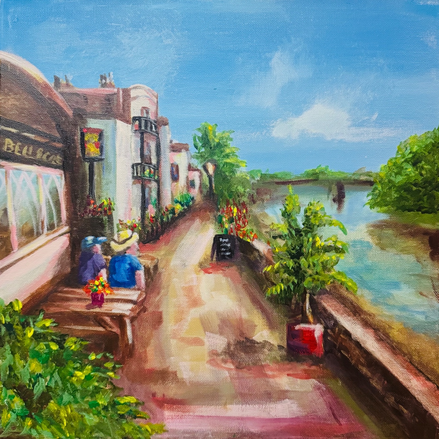 A Memory — by Shelley Stevens — Painting