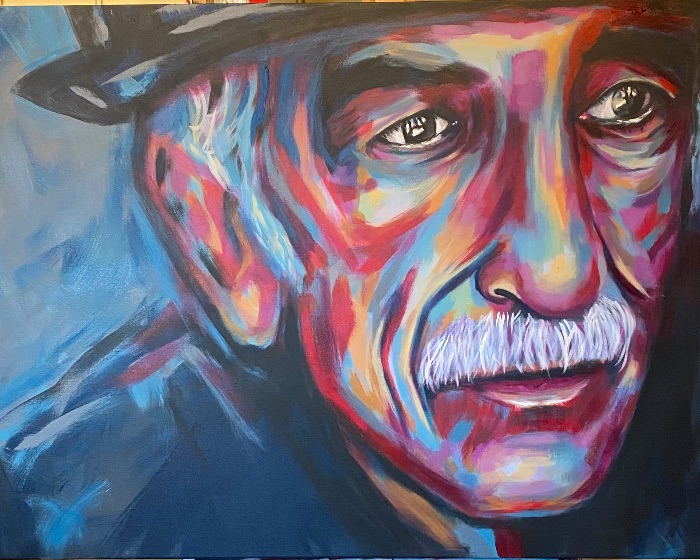 Grandad — by Shelley Stevens — Painting
