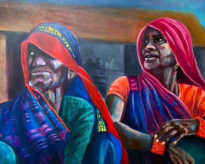 Mother in law — by Shelley Stevens — Painting